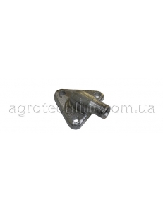 Патрубок гідророзподільника зливний кутовий (алюм.)